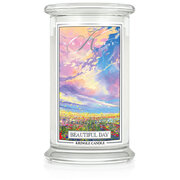 Kringle Candle Beautiful Day голяма ароматизирана свещ с 2 фитила (624 g)