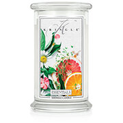 Голяма ароматна свещ Kringle Candle Essentials с 2 фитила (624 g)