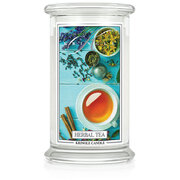 Kringle Candle Herbal Tea голяма ароматизирана свещ с 2 фитила (624 g)