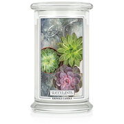 Kringle Candle Succulents голяма ароматизирана свещ с 2 фитила (624 g)