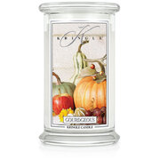 Kringle Candle Gourdgeous голяма ароматизирана свещ с 2 фитила (624 g)