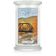 Kringle Candle Rail Bridge голяма ароматизирана свещ с 2 фитила (624 g)