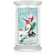 Kringle Candle Snowbird голяма ароматизирана свещ с 2 фитила (624 g)