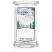 Kringle Candle Winter Evergreen ароматизирана свещ голяма 2 фитила (624 g)