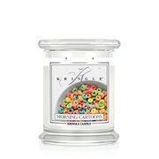 Kringle Candle Morning Cartoons средна ароматна свещ с 2 фитила (411g)