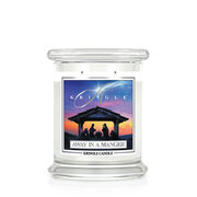 Kringle Candle Away in a Manger средна ароматна свещ с 2 фитила (411g)