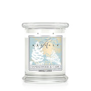 Kringle Candle Sandalwood & Cade ароматизирана свещ среден 2 фитила (411g)