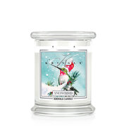 Kringle Candle Snowbird средна ароматна свещ с 2 фитила (411g)