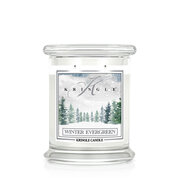 Kringle Candle Winter Evergreen ароматизирана свещ среден 2 фитила (411g)