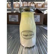 MILKHOUSE CANDLE Pineapple Gelato ароматизирана свещ MILKBOTTLE (227 g)