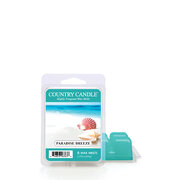 Country Candle Paradise Breeze ароматизиран восък (64 гр.) - ЦВЕТЕН