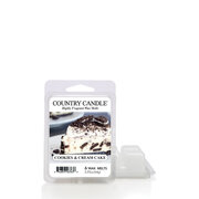 Ароматизиран восък Country Candle Cookies & Cream Cake (64g)