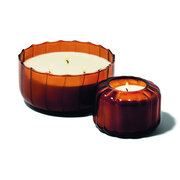 Paddywax RIPPLE Свещ с аромат на тютюн и пачули в стъклен буркан 4,5 унции/128 g