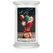 Kringle Candle Christmas Cake Pops голяма ароматизирана свещ с 2 фитила (624 g)