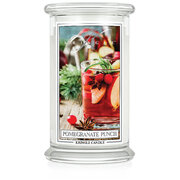 Kringle Candle Pomegranate Punch голяма ароматизирана свещ с 2 фитила (624 g)