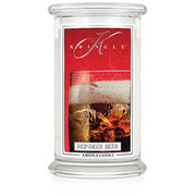 Kringle Candle Reindeer Beer голяма ароматизирана свещ с 2 фитила (624 g)