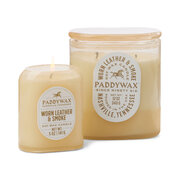 Paddywax Vista Worn Leather & Smoke ароматизирана свещ 5 oz/142g