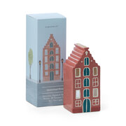 Керамична чаена лампа Paddywax AMSTERDAM с 1 чаена свещ и 20 фунийки Palo Santo