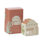 Керамична чаена лампа Paddywax SANTA FE с 1 чаена свещ и 20 фунийки Palo Santo