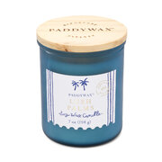 Paddywax COASTAL Lush Palms Ароматизирана свещ в стъклен буркан с дървен капак 8oz/226g