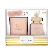 Свещ ipuro Essentials Time for a Hug + дифузер в подаръчна кутия 125g / 50ml