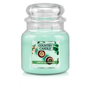 Свещ Country Candle Lemon Tea & Roses средна ароматна свещ с 2 фитила (510g)
