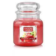 Country Candle Strawberry Lemonade средна ароматна свещ с 2 фитила (510g)
