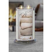 Kringle Candle Knit Sweaters голяма ароматизирана свещ с 2 фитила (624 g)