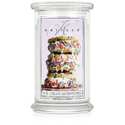 Kringle Candle Ice Cream Sandwich голяма ароматизирана свещ с 2 фитила (624 g)
