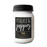 MILKHOUSE CANDLE Peaches & Poppies ароматизирана свещ Farmhouse Jar (368 g)