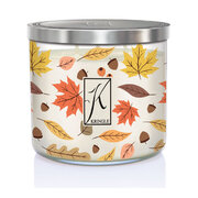 Kringle Candle TUMBLER Ароматизирана свещ Maple Woods с 3 фитила (411g)