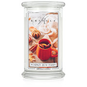 Kringle Candle Pumpkin Rum Toddy голяма ароматизирана свещ с 2 фитила (624 g)
