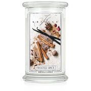 Kringle Candle Frosted Spice голяма ароматизирана свещ с 2 фитила (624 g)