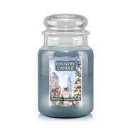 Country Candle Christmas in Manhattan голяма ароматизирана свещ с 2 фитила (737 g)