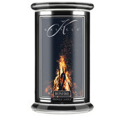 Kringle Candle Reserve Bonfire голяма ароматизирана свещ с 2 фитила (624 g)