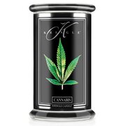 Kringle Candle Reserve Свещ с аромат на канабис голяма 2 фитила (624 g)