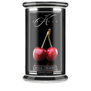 Kringle Candle Reserve Royal Cherry голяма ароматизирана свещ с 2 фитила (624 g)