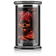 Kringle Candle Halloween Dreadful Dolly голяма ароматизирана свещ с 2 фитила (624 g)