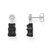 Thomas Sabo H2330-052-11 Ohrstecker mit schwarzen Goldbären silber Damen