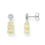 Thomas Sabo H2330-052-14 Ohrstecker mit weißen Goldbären silber Damen