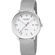 Mondaine MLE.41910.SM Mens Watch Doppio Solar 41mm 5ATM 