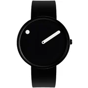 Picto 43361-0120B Black Silicone 40mm 5ATM 