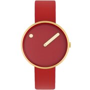 Picto 34097-7614G Unisex Cinnamon Red Bio Based 34mm 5ATM 