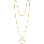 Picto 43320-9012G Gold Necklace 30mm 5ATM 