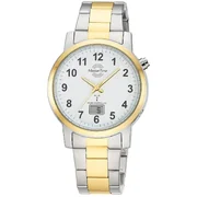 Master Time MTGA-10956-12M Mens Watch Radio Controlled Basic Bicolor 40mm 3ATM 