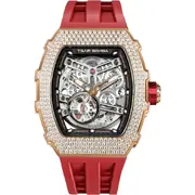 Tsar Bomba TB8208D-12 Mens Watch Elemental Zirconia Automatic 43mm 5ATM 