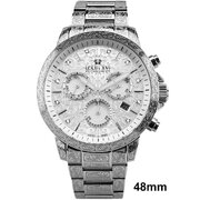 Louis XVI LXVI4021 Mens Watch Palais Royale 2.0 Diamond Chronograph 48mm 10ATM 