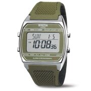 Boccia 3738-03 Mens Watch Titanium Digital Chronograph 37mm 5ATM 