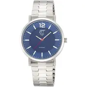 ETT Eco Tech Time EGS-12160-31M Mens Watch Motion Drive Solar 40mm 5ATM