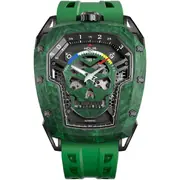 Tsar Bomba TB8227-03 Mens Watch Reaktor Kernzerfall Automatic 42mm 5ATM